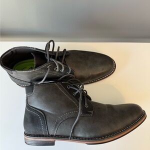 Men's Black Leather Boots